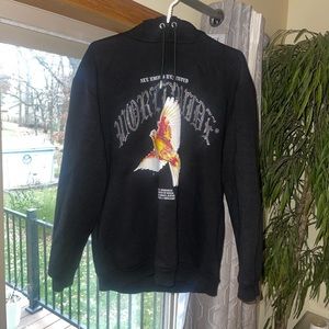 Oversized Rinestone Hoodie #streetwear #pullover